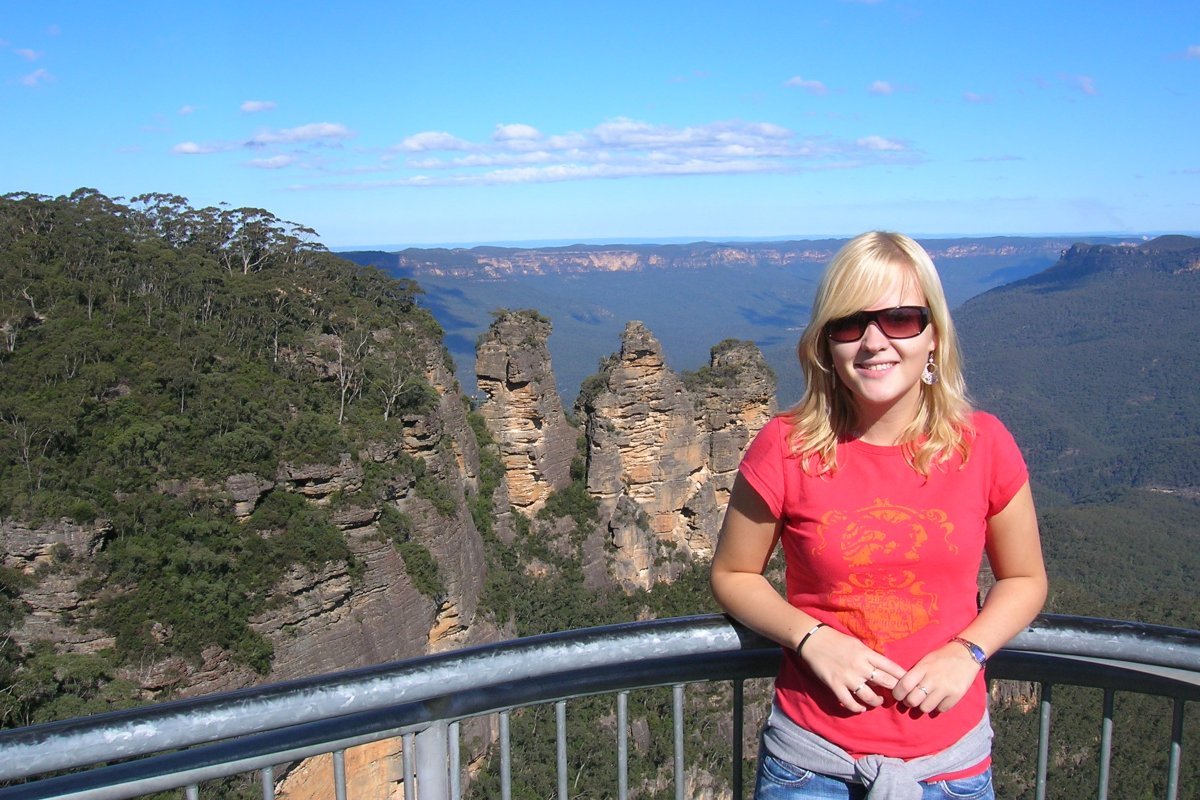 Blue Mountains Australie - uitzicht