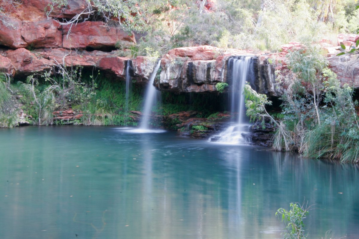 Is Australië duur - waterval