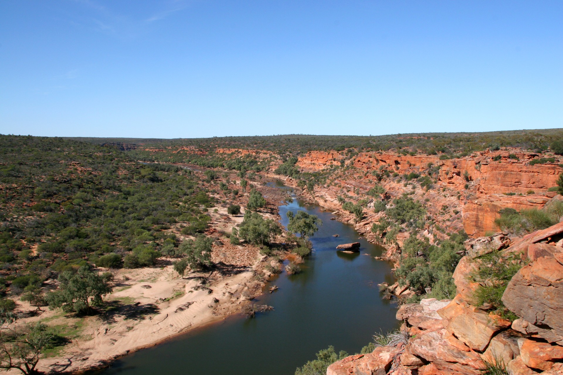 Kalbarri reisverslag westkust australie