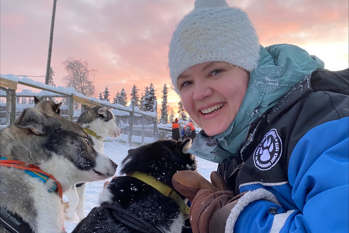 Lapland husky safari Ellen nieuw