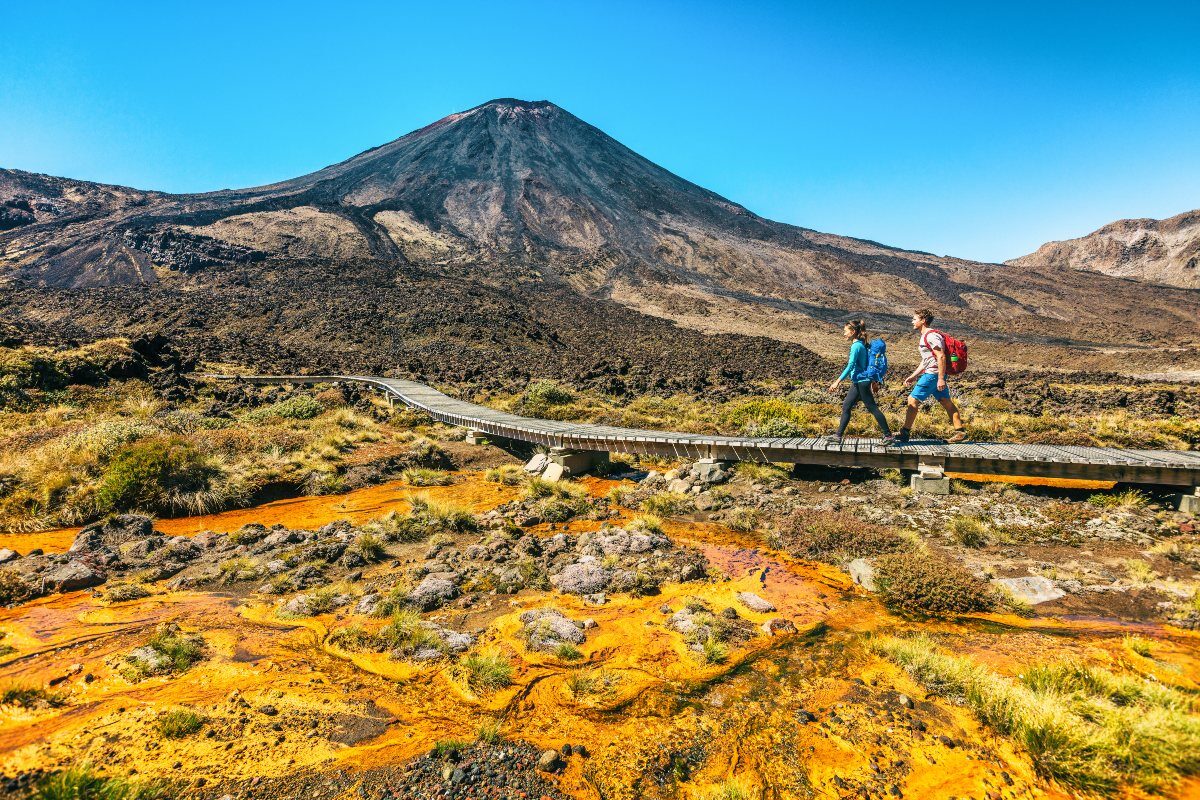 Route weken Nieuw Zeeland Tongariro