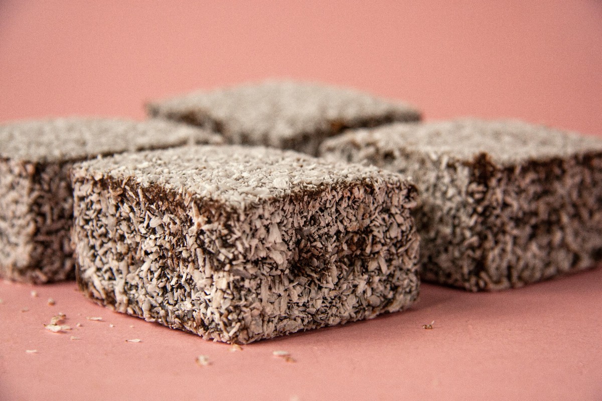 Typisch Australisch eten lamingtons