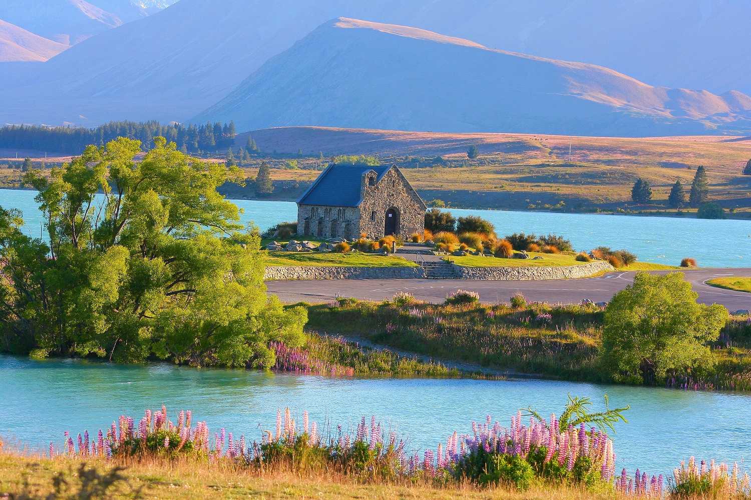 weer nieuw zeeland december tekapo