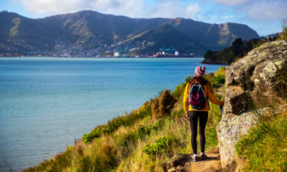 Wandeling over de Banks Peninsula - Rondreis Nieuw-Zeeland 5 weken