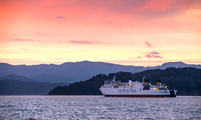 Interislander Ferry naar het Zuidereiland - Rondreis Nieuw-Zeeland 5 weken