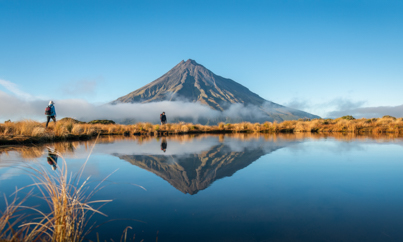 Taranaki reflectie