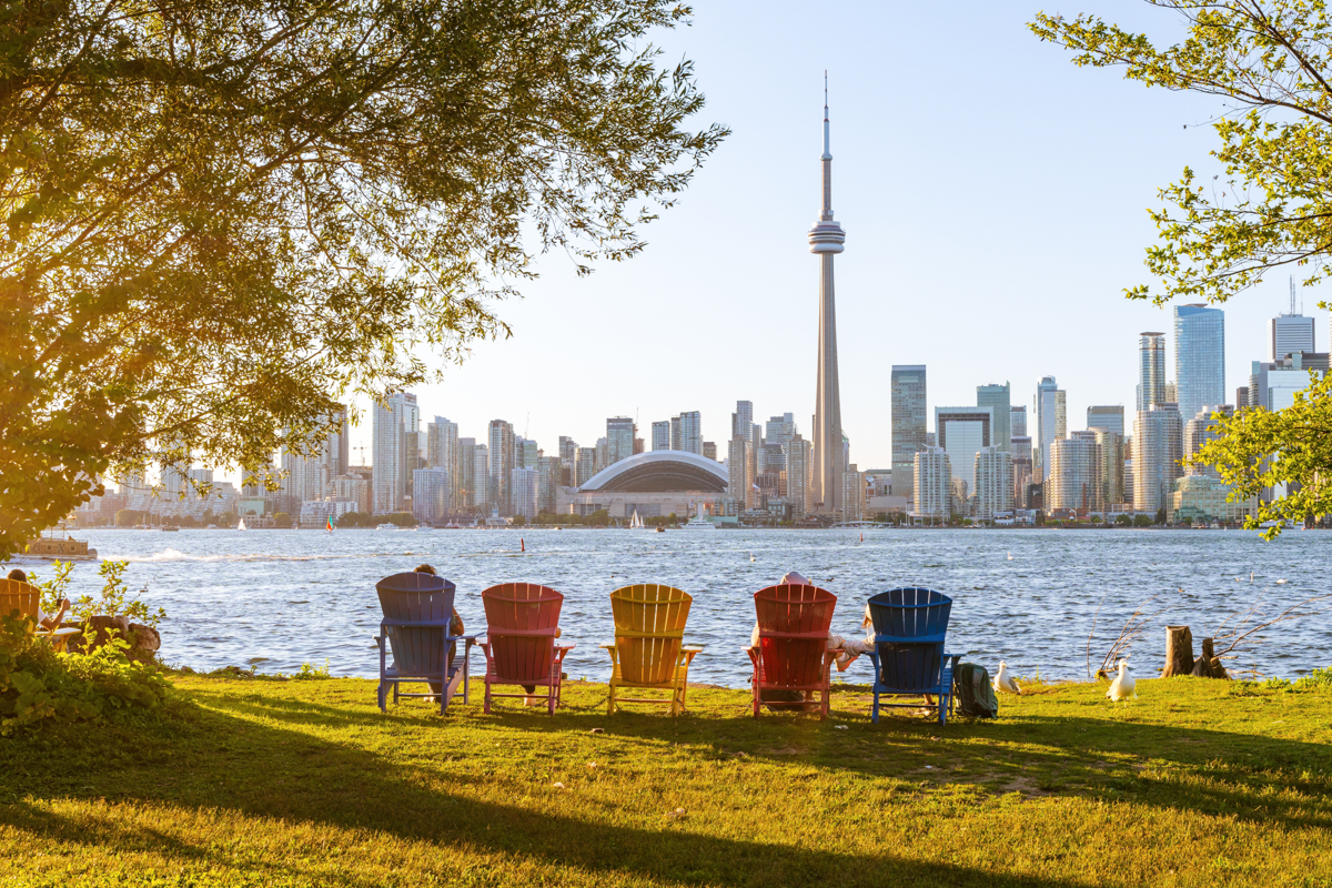 Oost Canada combineer Toronto met de natuur