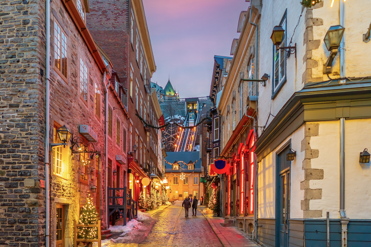 Franse charme in Vieux Quebec