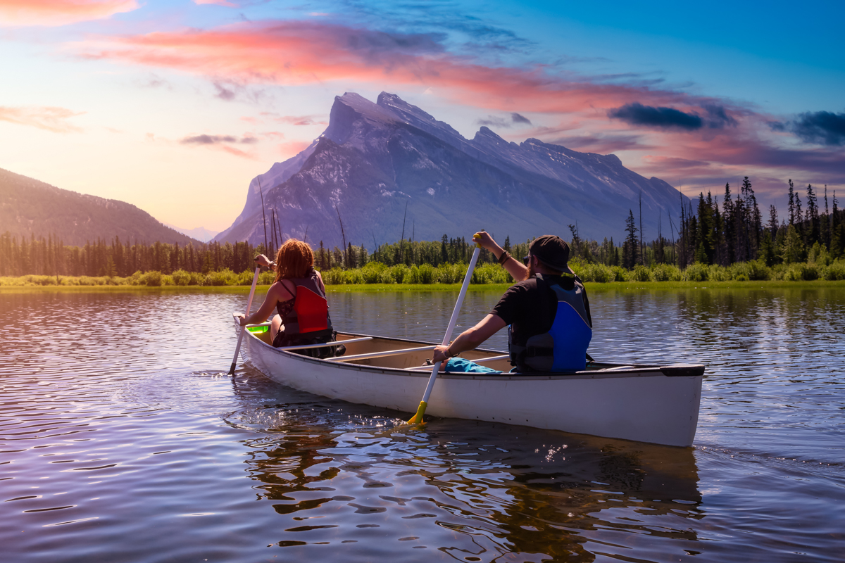 Rondreis Canadese Rockies Vermilion Lakes in Banff