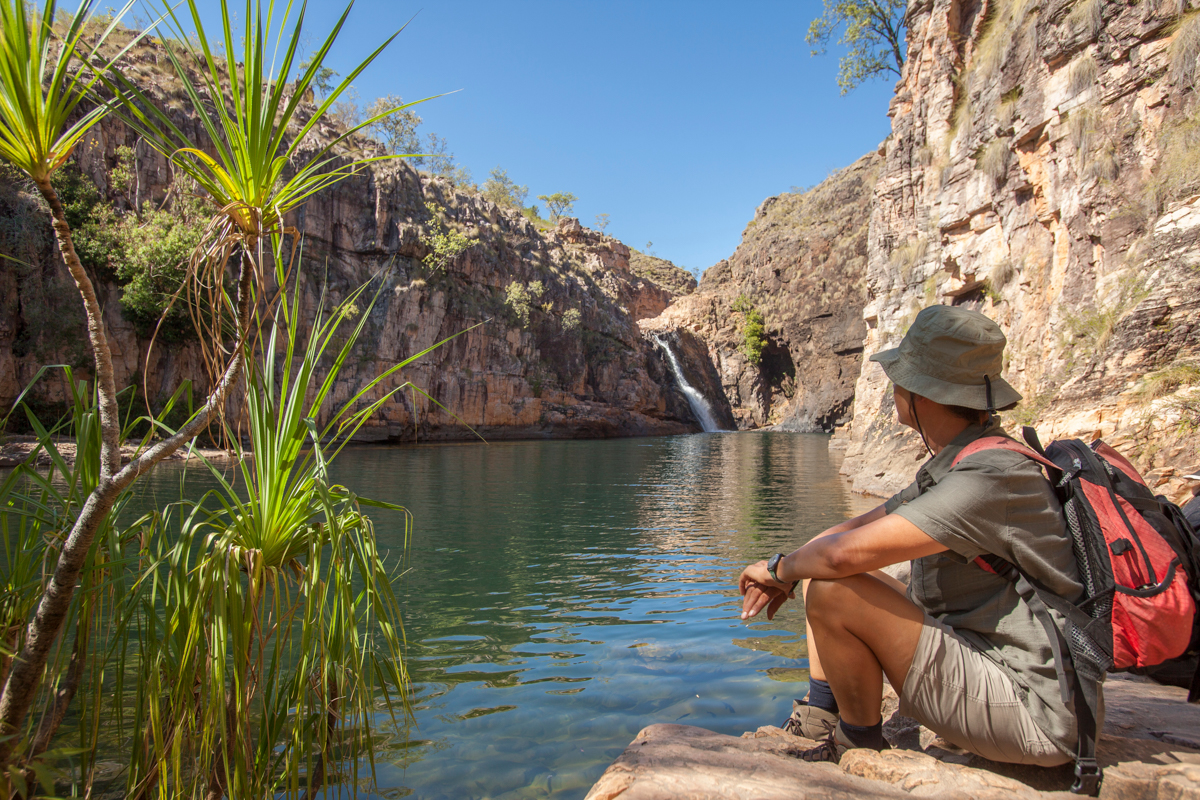 Hiken tijdens je rondreis door het Red Centre in Australië